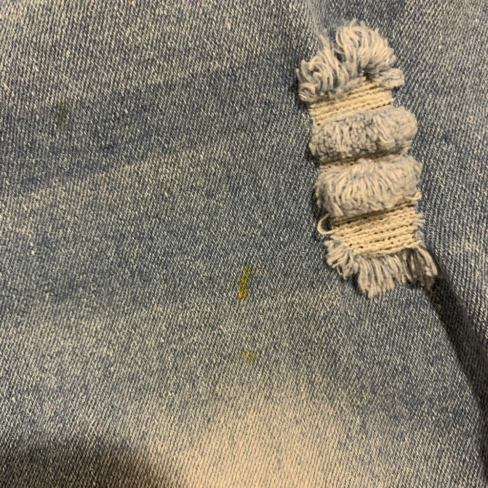 ripped skinny blue jeans - Picture 7 of 9